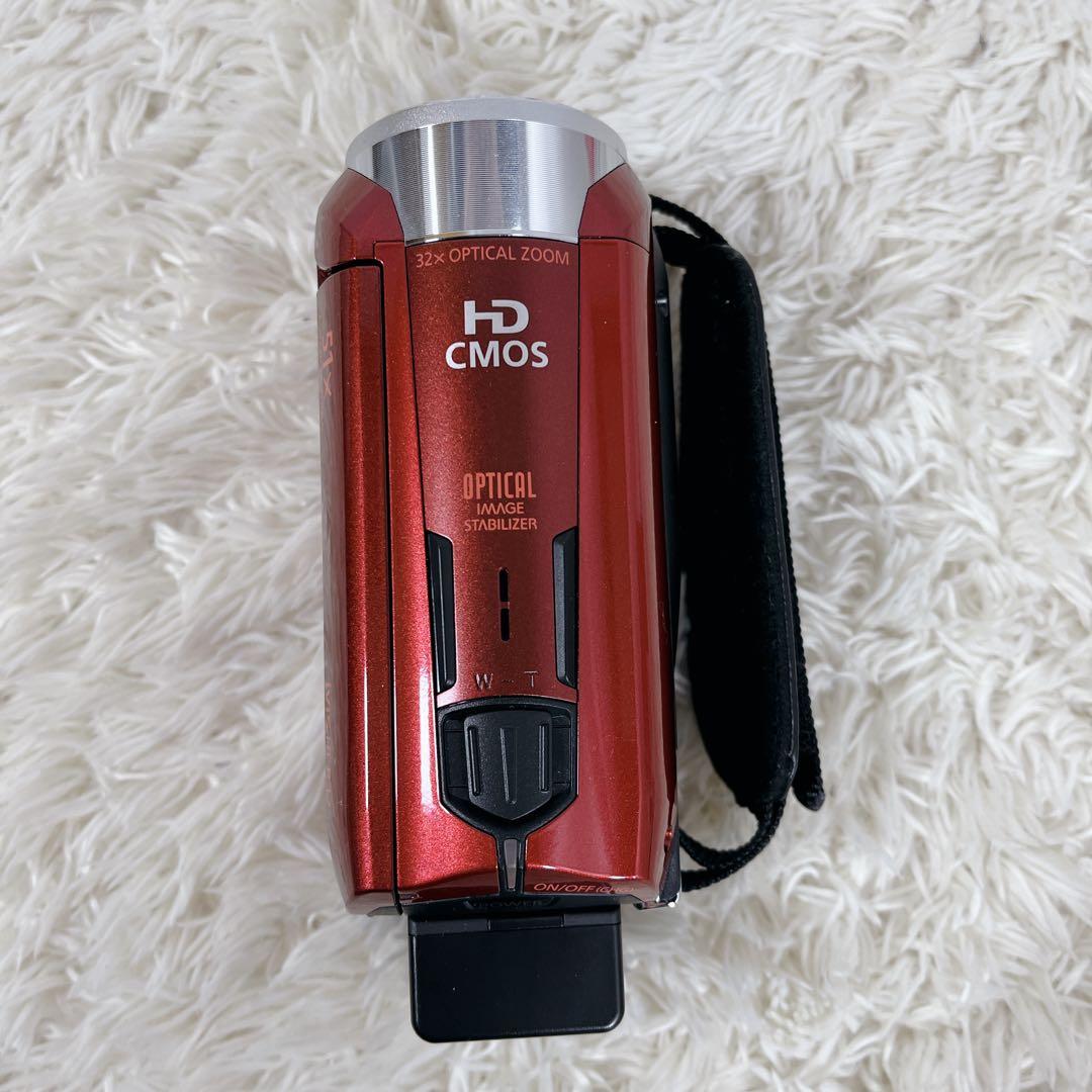 Canon iVIS HF R32 ビデオカメラ 本体　レッド