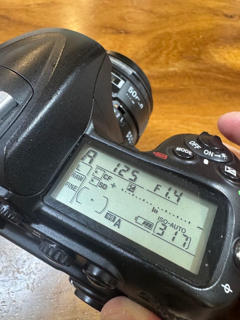 Nikon D300s +AF 50mm F1.4 単焦点レンズ付　動作確認済