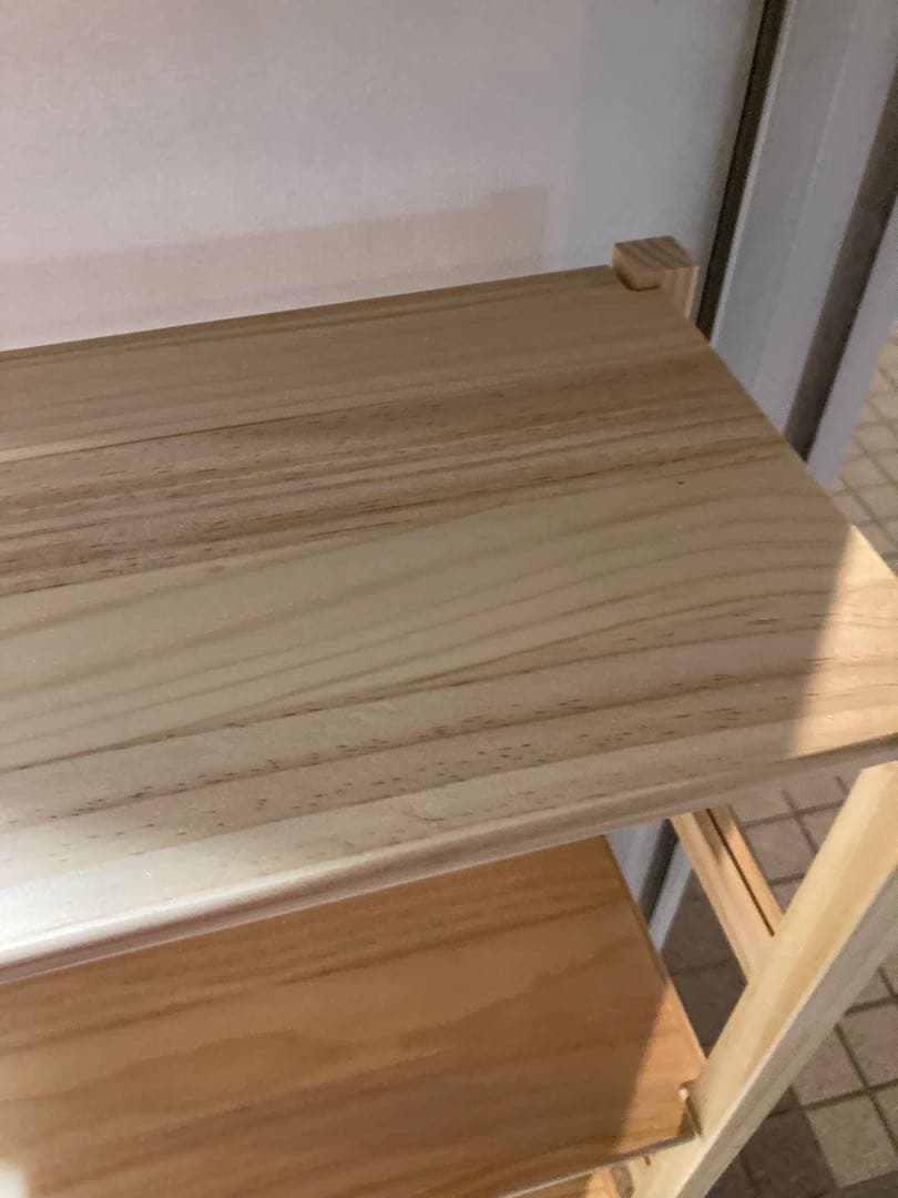 超おしゃれ　カッコいい　無印良品　MUJI 収納ラック　パイン材　シェルフ