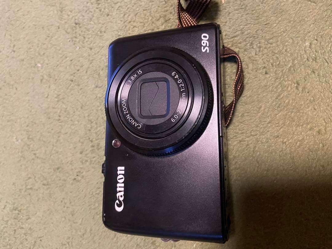 Canon PowerShot S90 デジタルカメラ、メモリーカード充電器付き