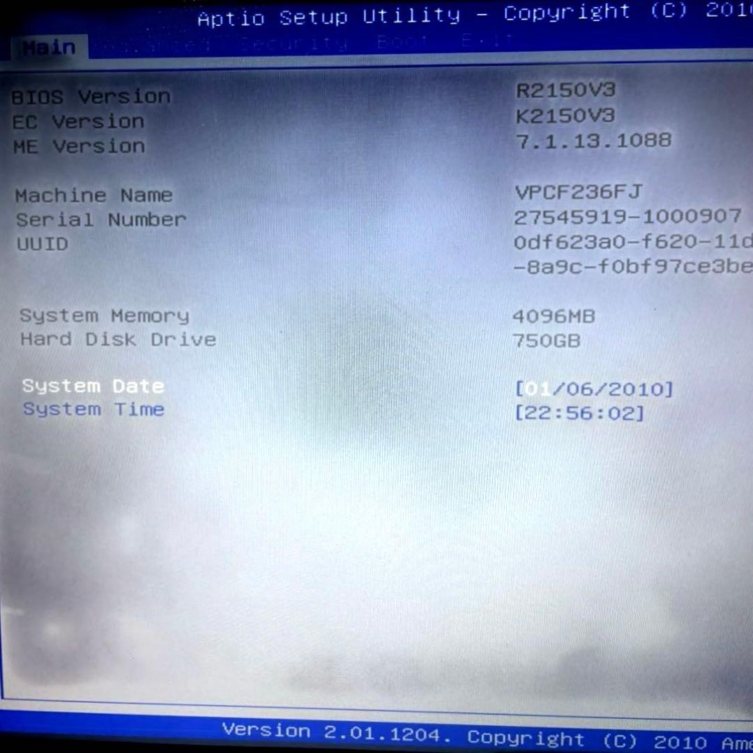 Sony VAIO ノートPC Core i5 750GB