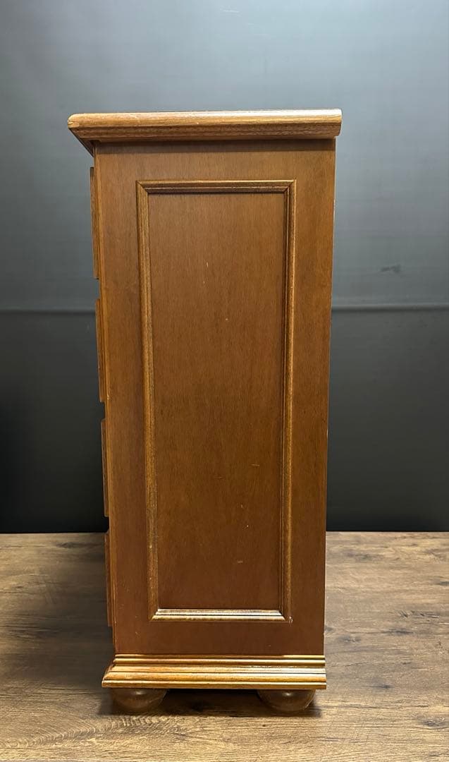 イタリア家具　象嵌　4段　チェスト