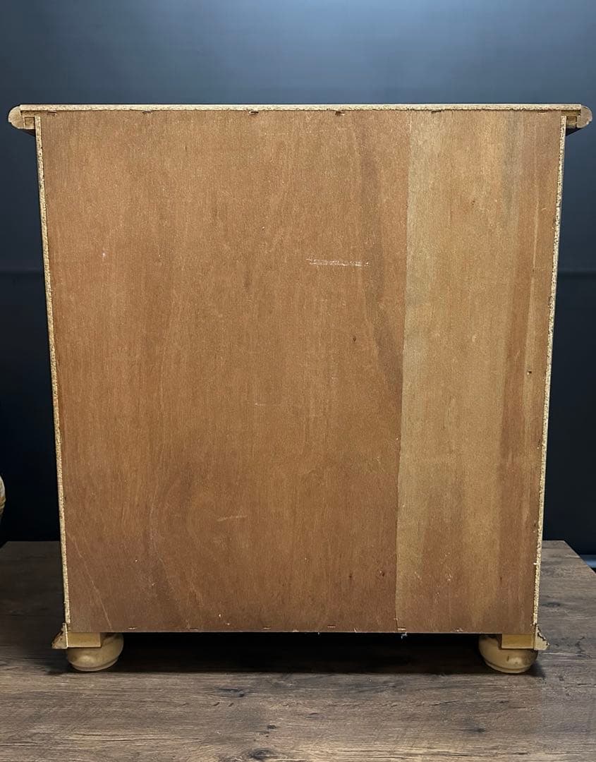 イタリア家具　象嵌　4段　チェスト