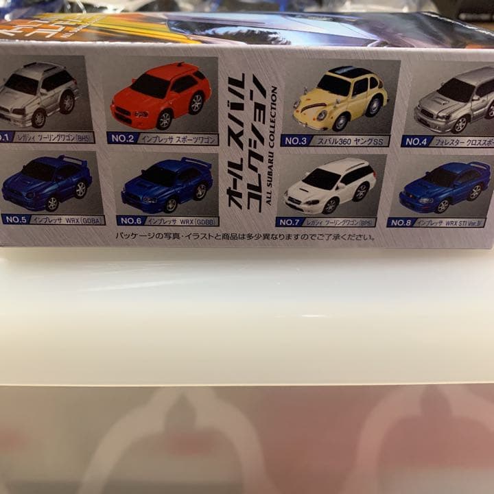 オール　スバル　コレクション　ミニカー　新品未使用品