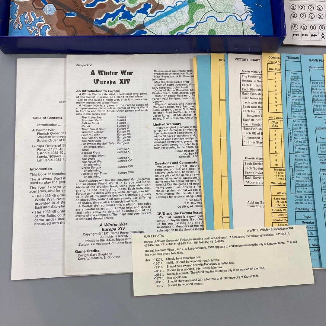 ★XIV A Winter War wargame　ウォーゲーム