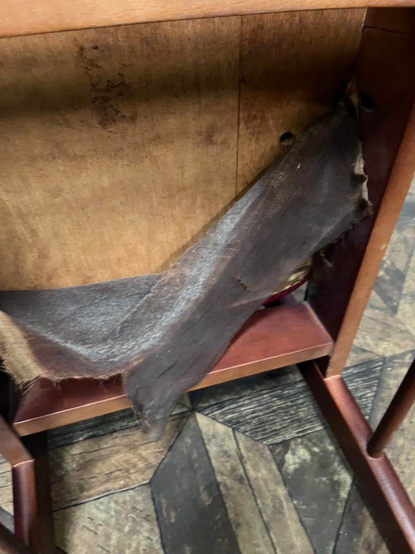 ① 椅子 セット インテリア 昭和レトロ 当時物 ヴィンテージ