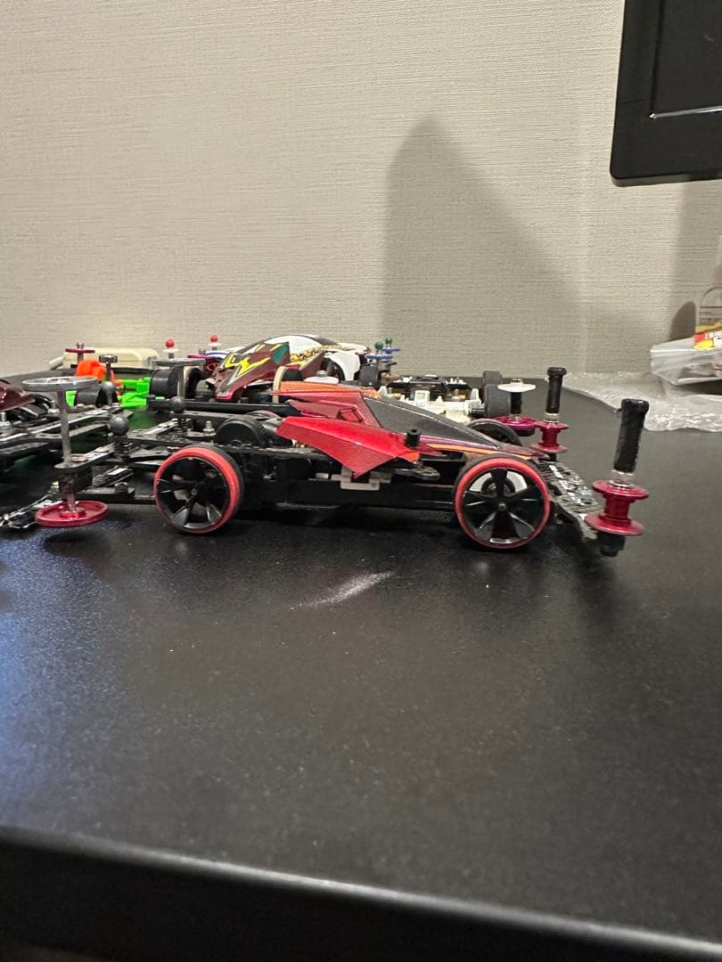 TAMIYA ミニ四駆 2台セット　引退　工具　限定　多数　スピードチェッカー