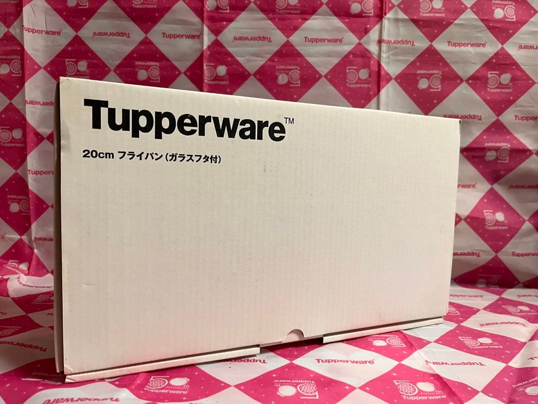 Tupperware 20cm フライパン（ガラス蓋付き）