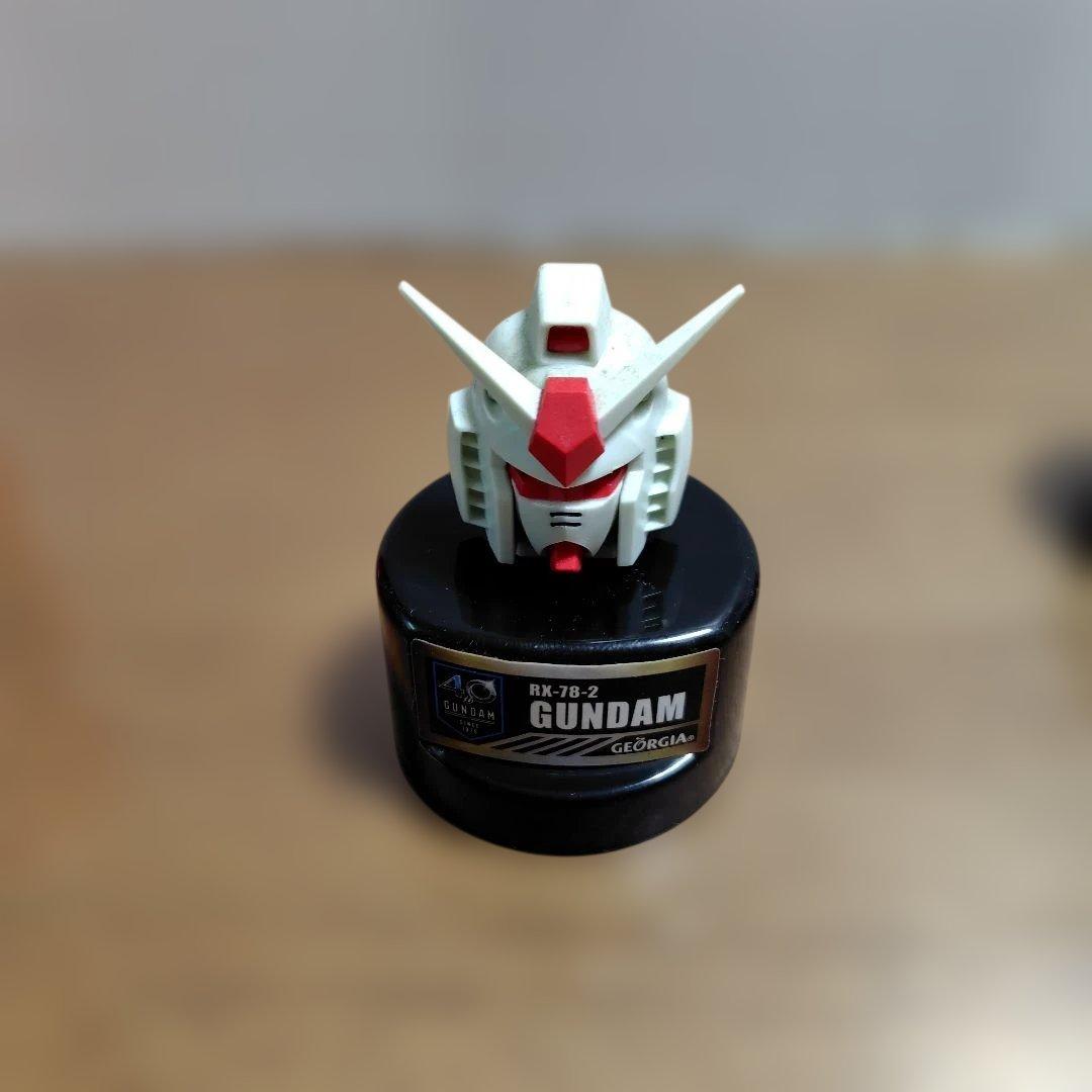 【ガンダム40周年記念】6種ヘッドフィギュアセット、6種キーホルダーセット