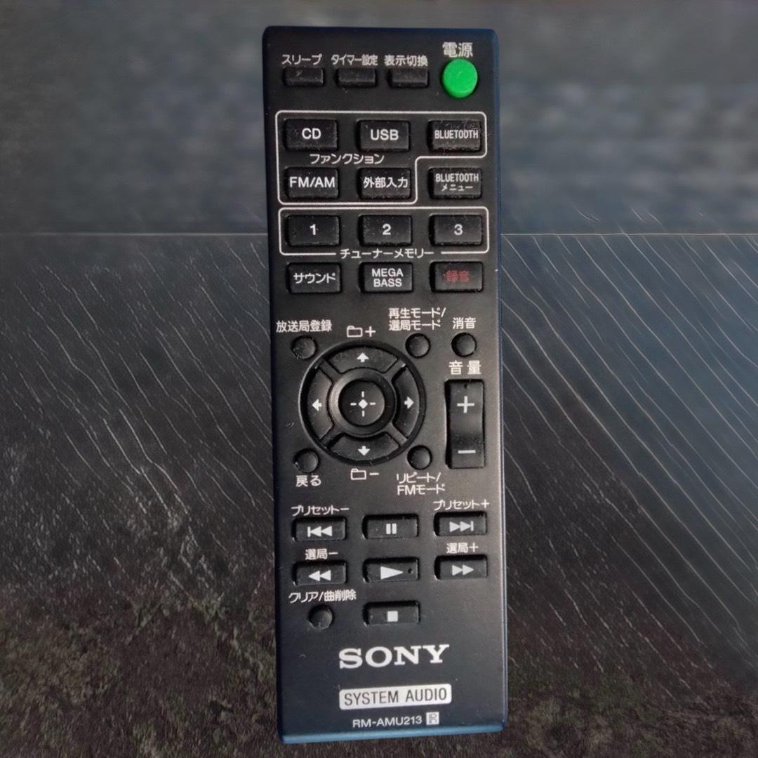 ☆美品 ソニー CMT-SBT40 S マルチコネクトコンポ Bluetooth