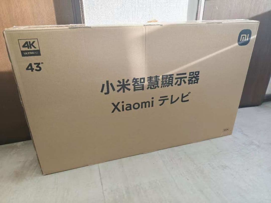 89）未使用Xiaomi A Pro 43インチ 4K テレビ