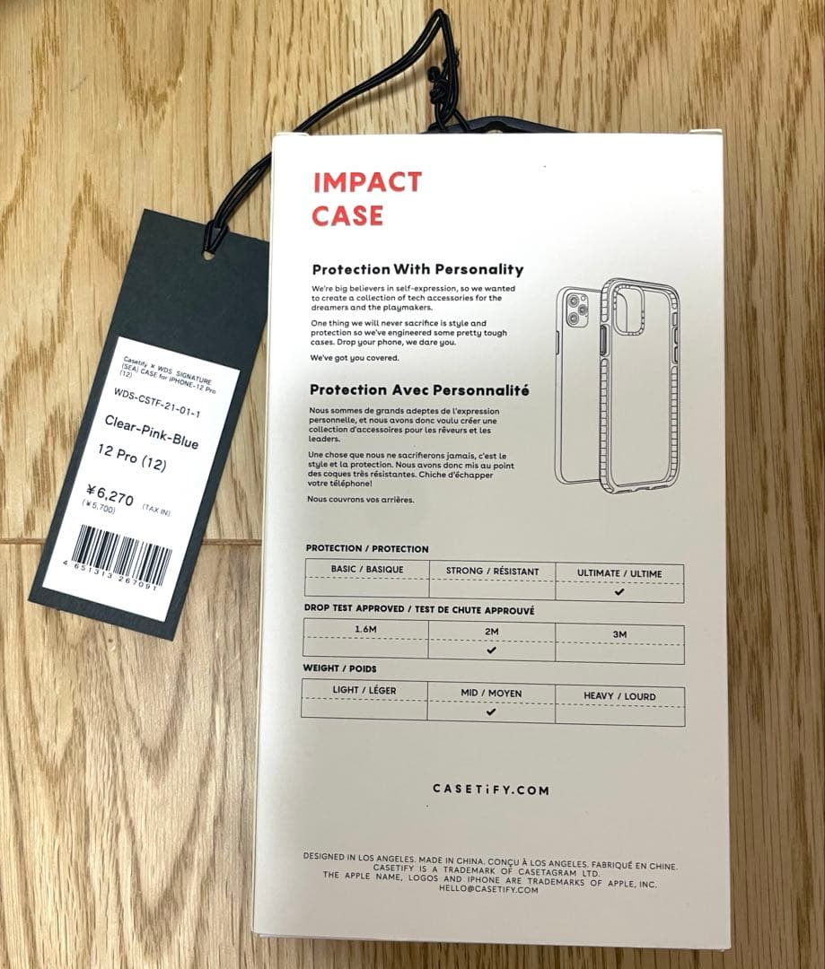 CASETiFY WIND AND SEA iPhone 12 Pro ケース