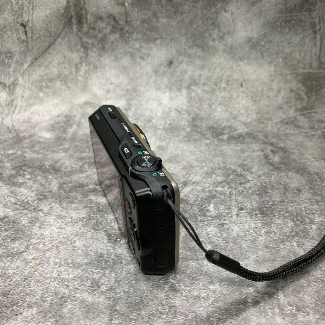 I358 CASIO EXILIM EX-ZR15 7倍ズーム コンデジ GD