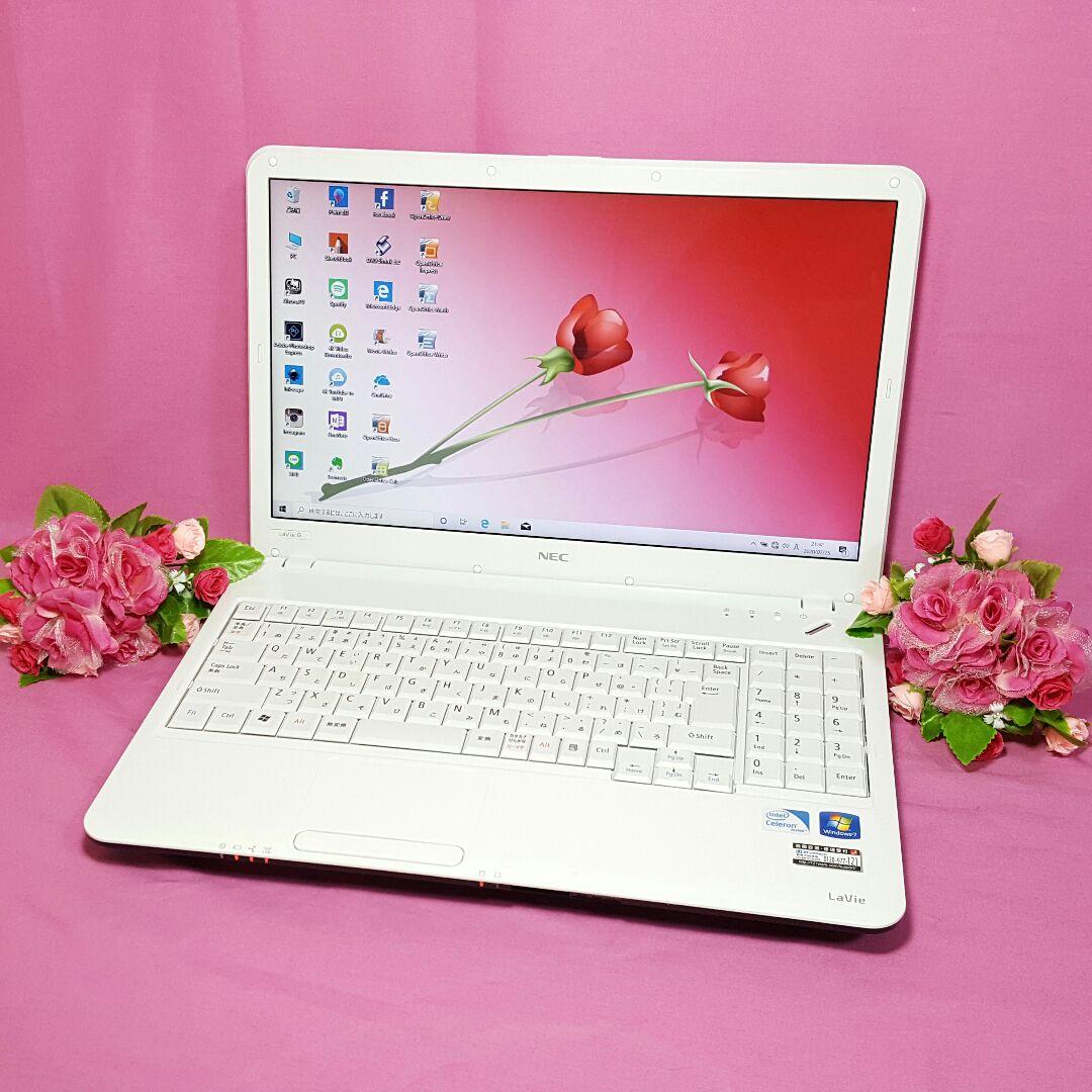 ✧Windows10✧NEC✿LaVie✿テンキ付き✿大容量HDD✿メモリ4G