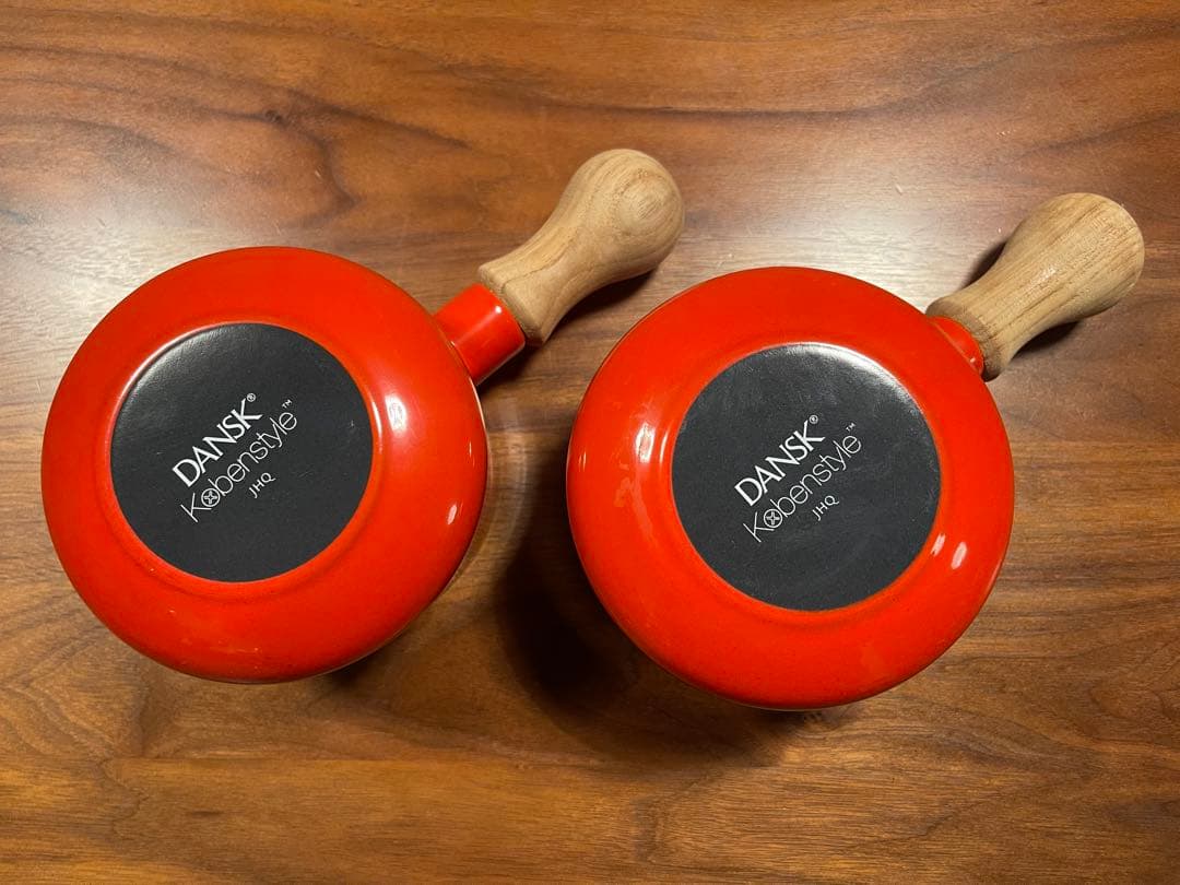 DANSK ダンスク バターウォーマー 赤 2個セット