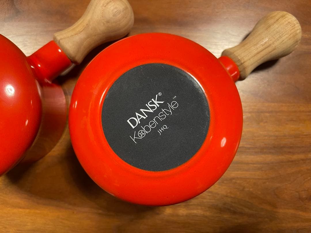 DANSK ダンスク バターウォーマー 赤 2個セット