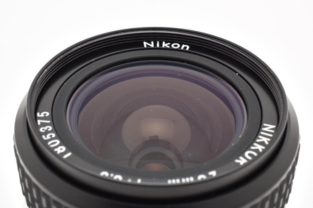 Nikon Ai NIKKOR 28mm F3.5 広角単焦点レンズ C070