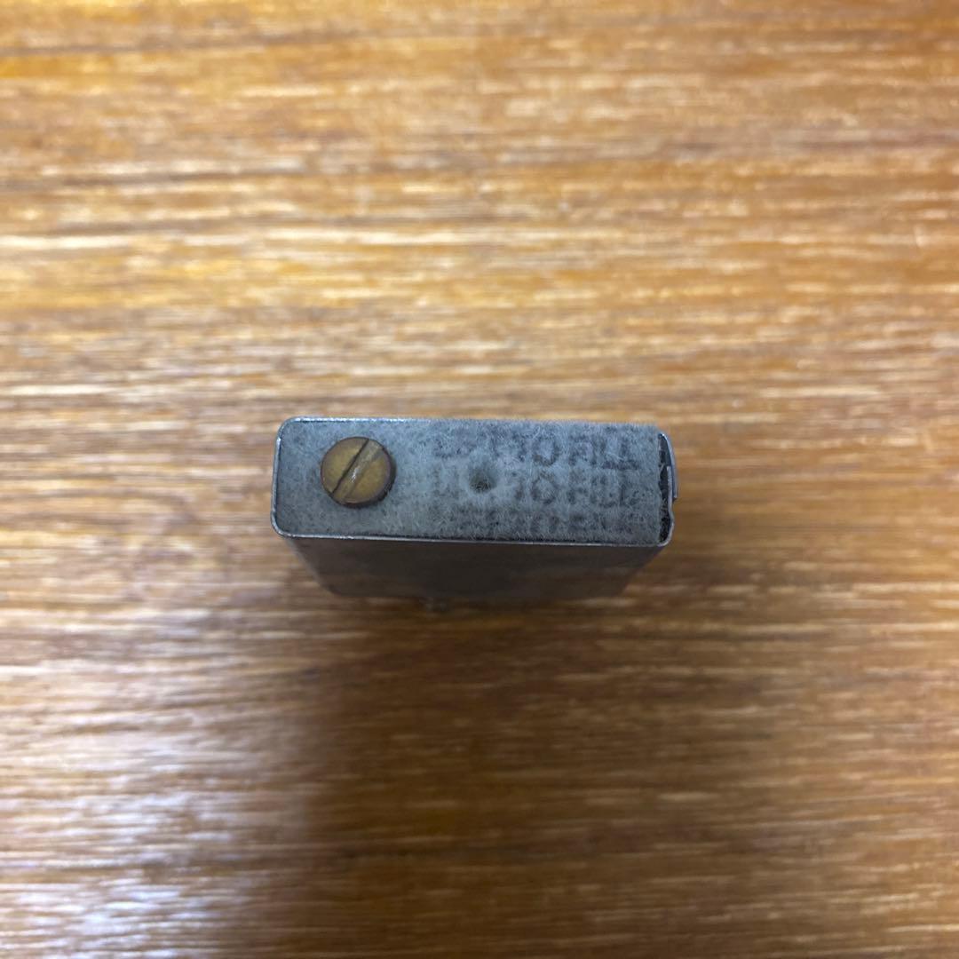 必見‼️ZIPPO ジッポ　MFG CO PAT.2032695 シルバー色