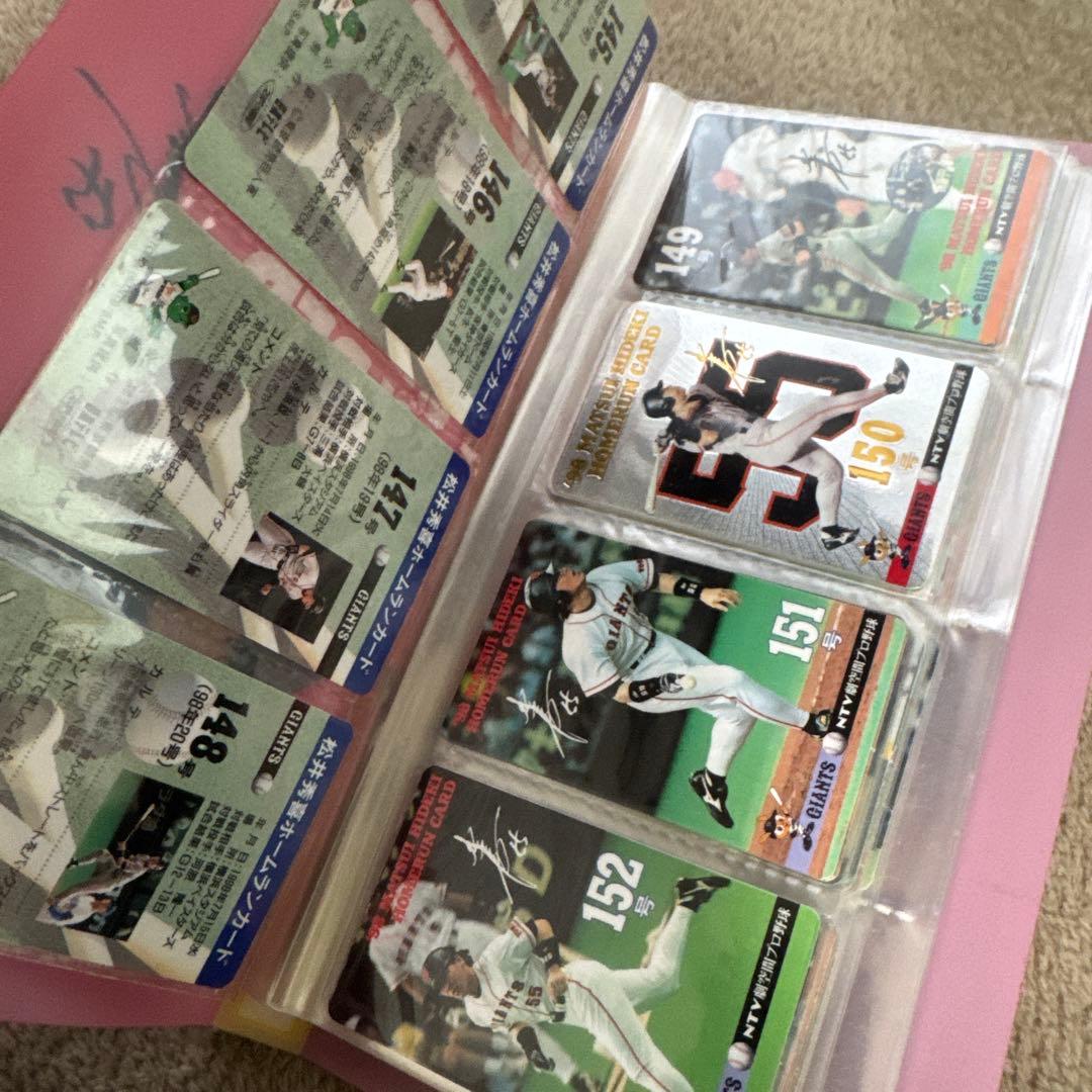 松井秀喜ホームランカード24〜379/390〜407号、 記念カードなどアソート