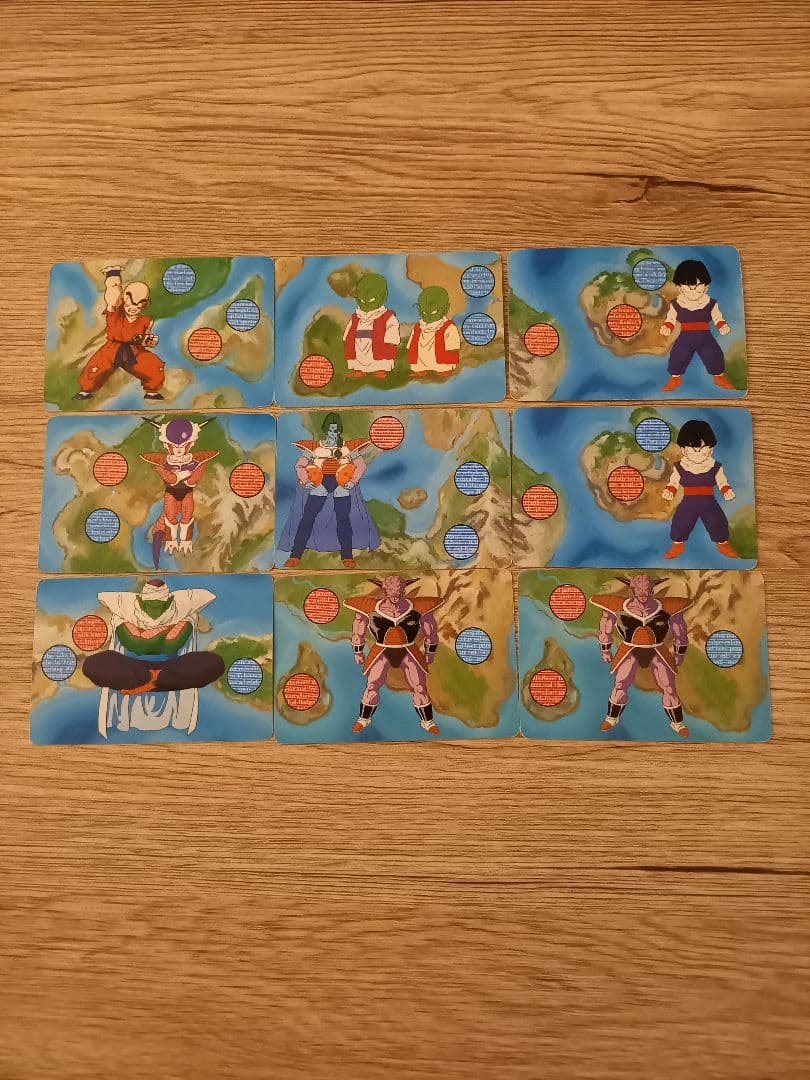 ドラゴンボールZ各種カード菓子カードダスおまけカードまとめカードウォーズ当時物