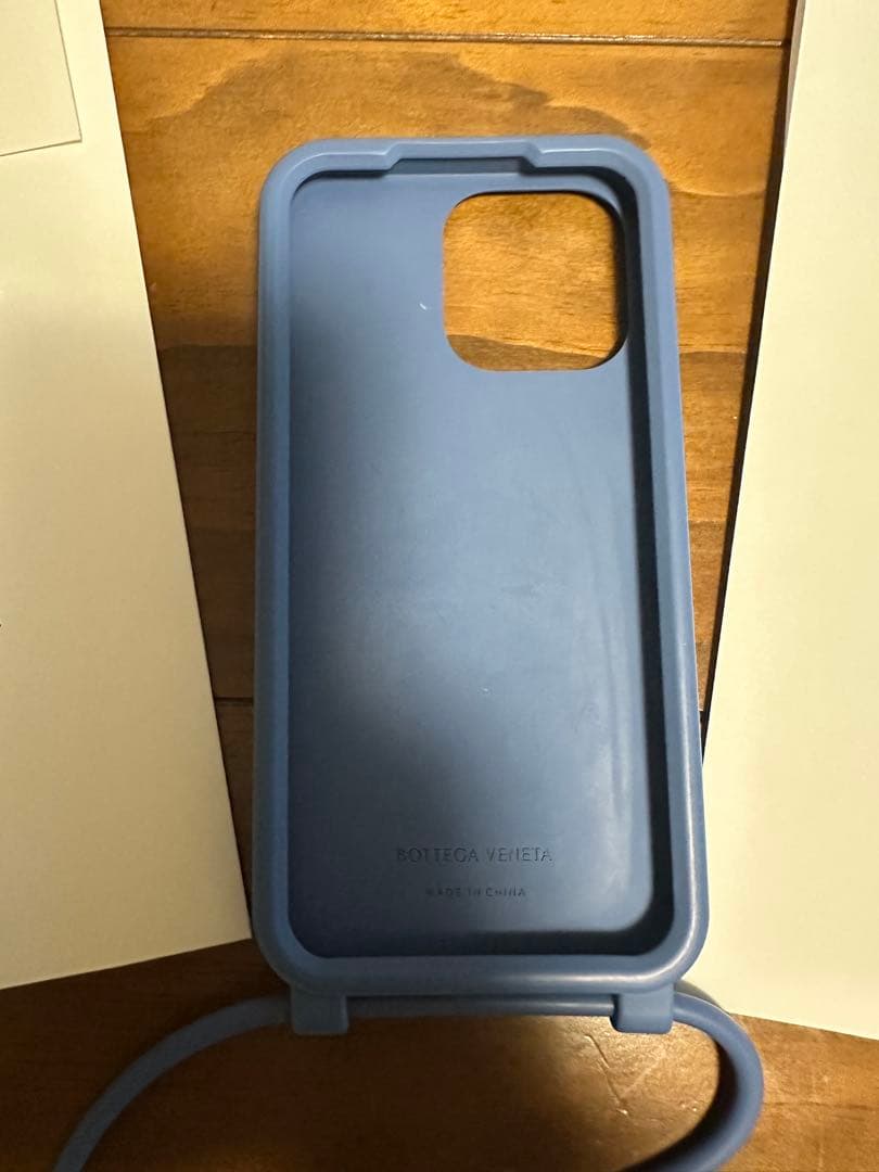 BOTTEGA VENETA ブルー iPhone14ProMax ケース美品