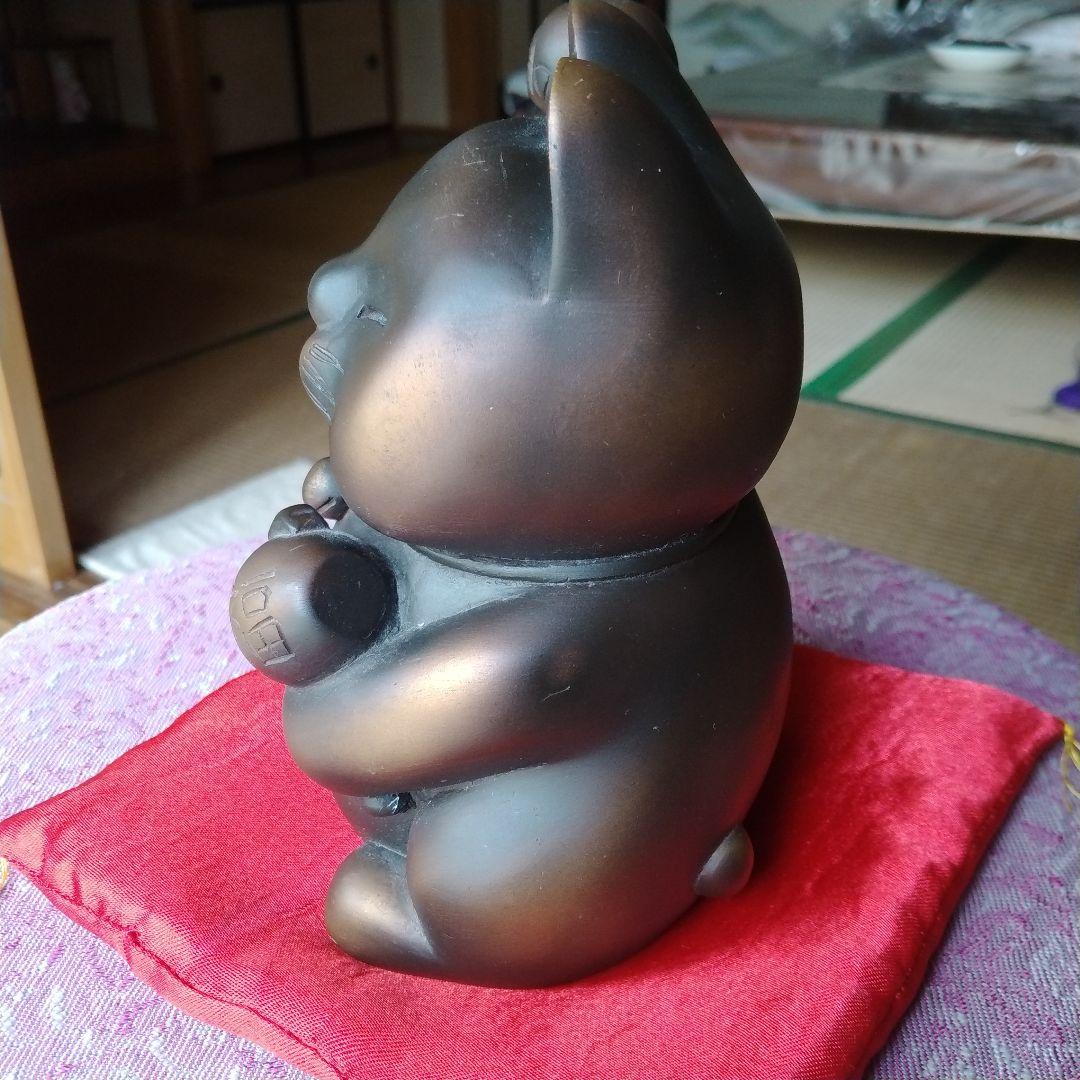 名古屋大須 喫茶店 美那須　 木神招猫　レプリカ　招き猫 置物