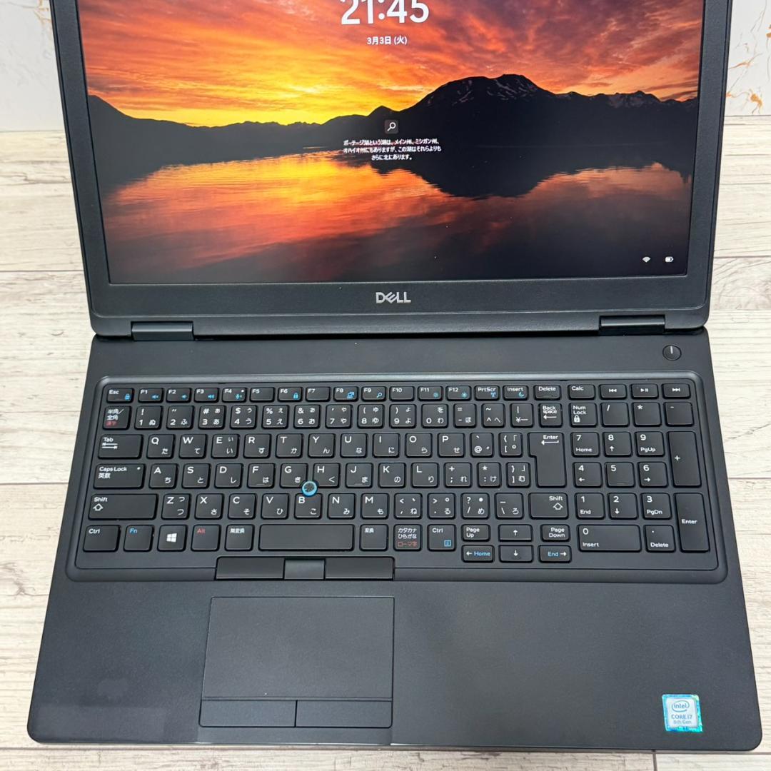 DELL 8世代 爆速SSD512GB i7 16GB ノートPC オフィス