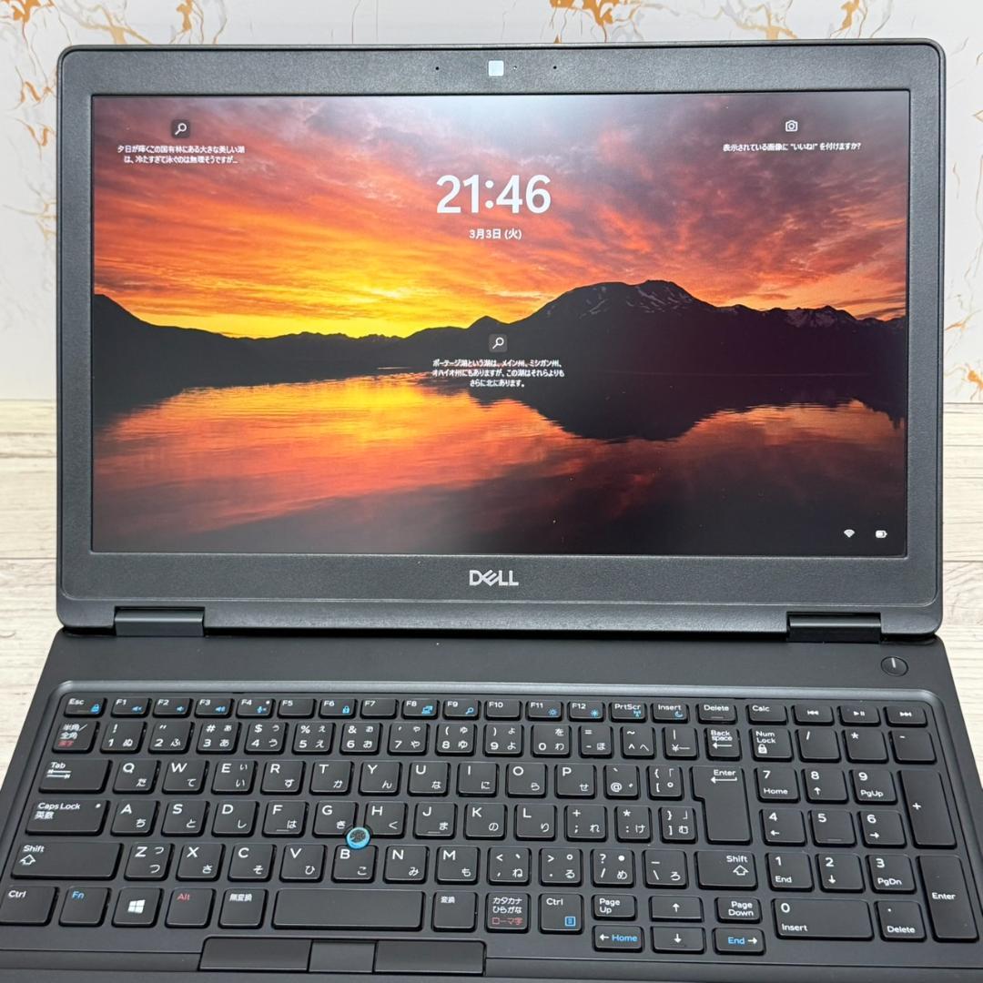 DELL 8世代 爆速SSD512GB i7 16GB ノートPC オフィス