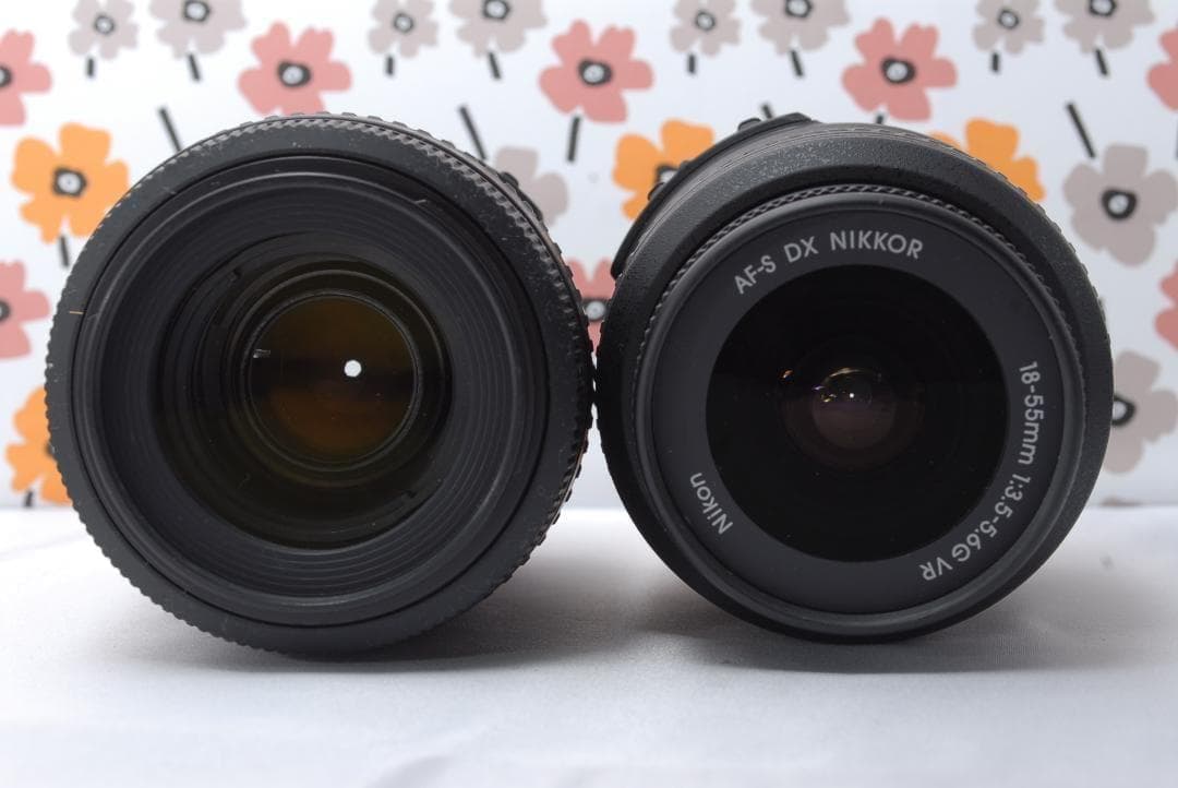 ❤Nikon D3200❤Wレンズセット❤付属品たくさん！❤スマホ転送OK❤