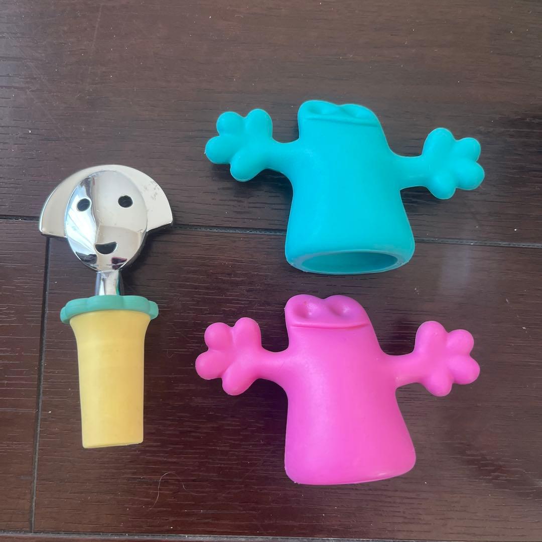 ALESSI Gianni ガラスキャニスター　他