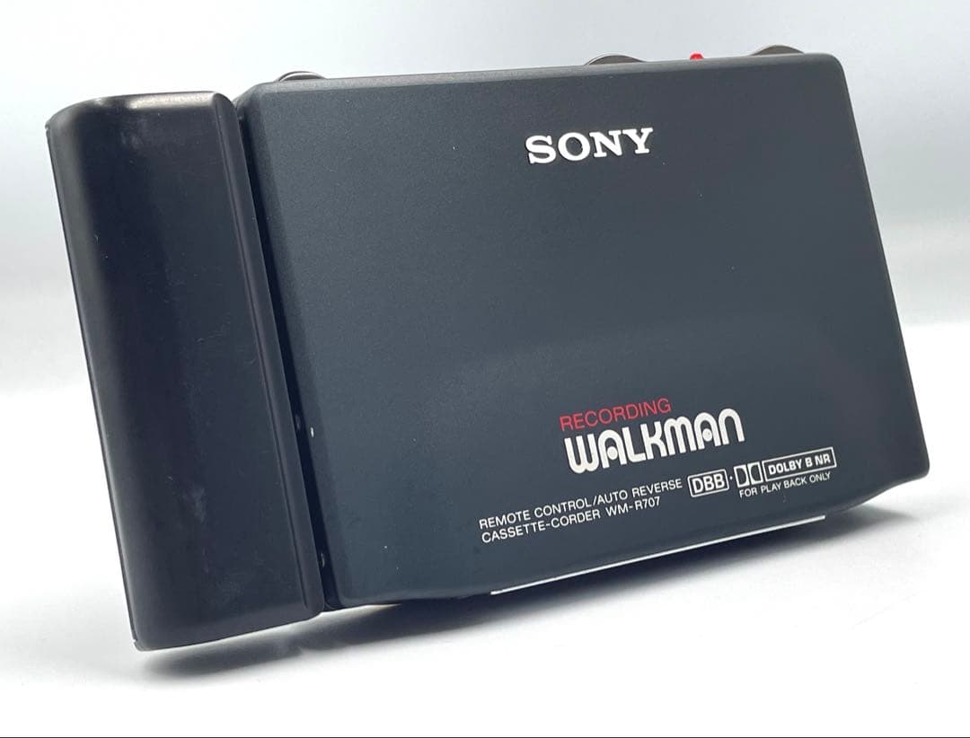 ジャンク　外観美品　SONY WM-R707 Walkman カセットレコーダー