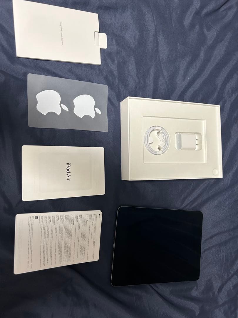 iPadAir第4世代 64GB スペースグレイ （箱、充電器あり)