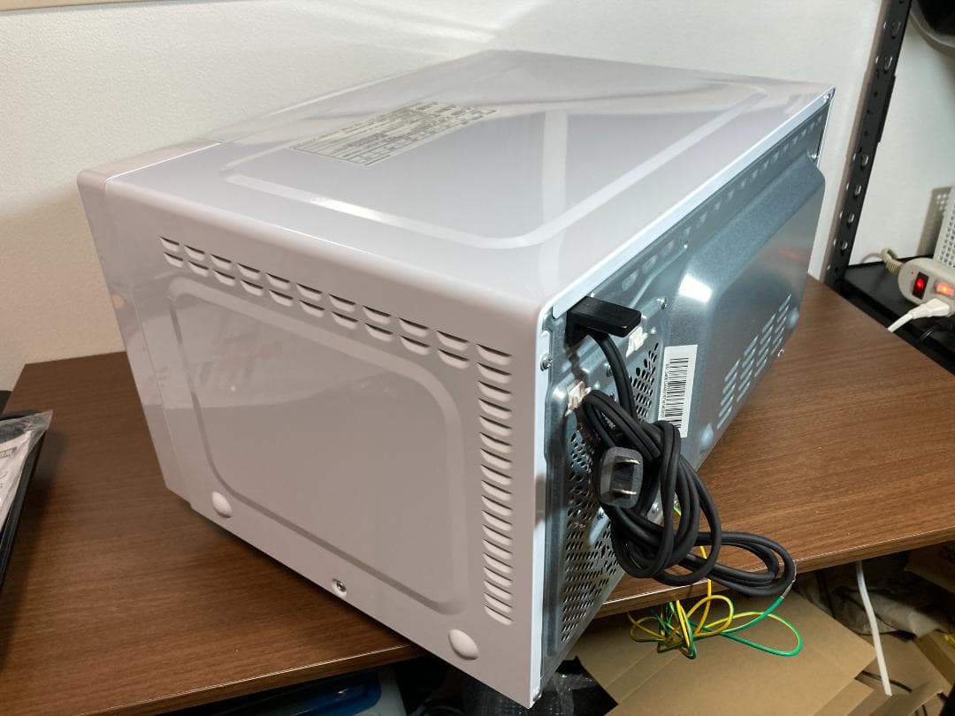 19年製 アイリスオーヤマ オーブンレンジ 電子レンジ MO-F1801-WPG
