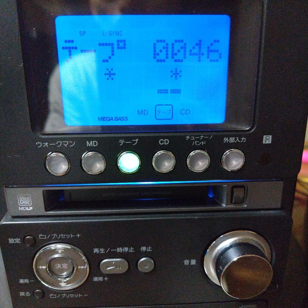 SONY ソニー　CMT-M35WM（ HCD-M35WM）ミニコンポ　ブラック