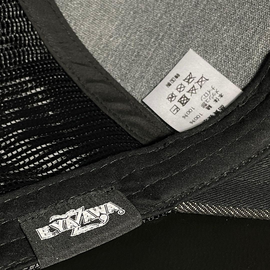 矢沢永吉 ★ デニムキャップ( ロゴ ) ピンバッチ付き