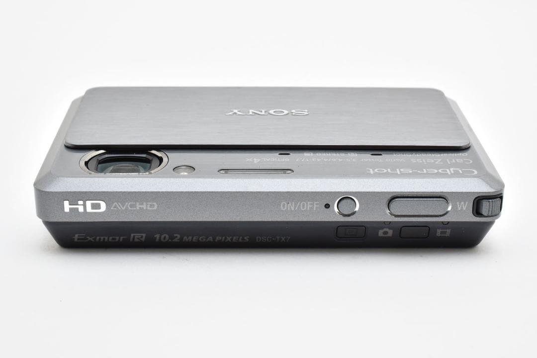 【美品】SONY Cyber-shot DSC-TX7 シルバー　動作確認済