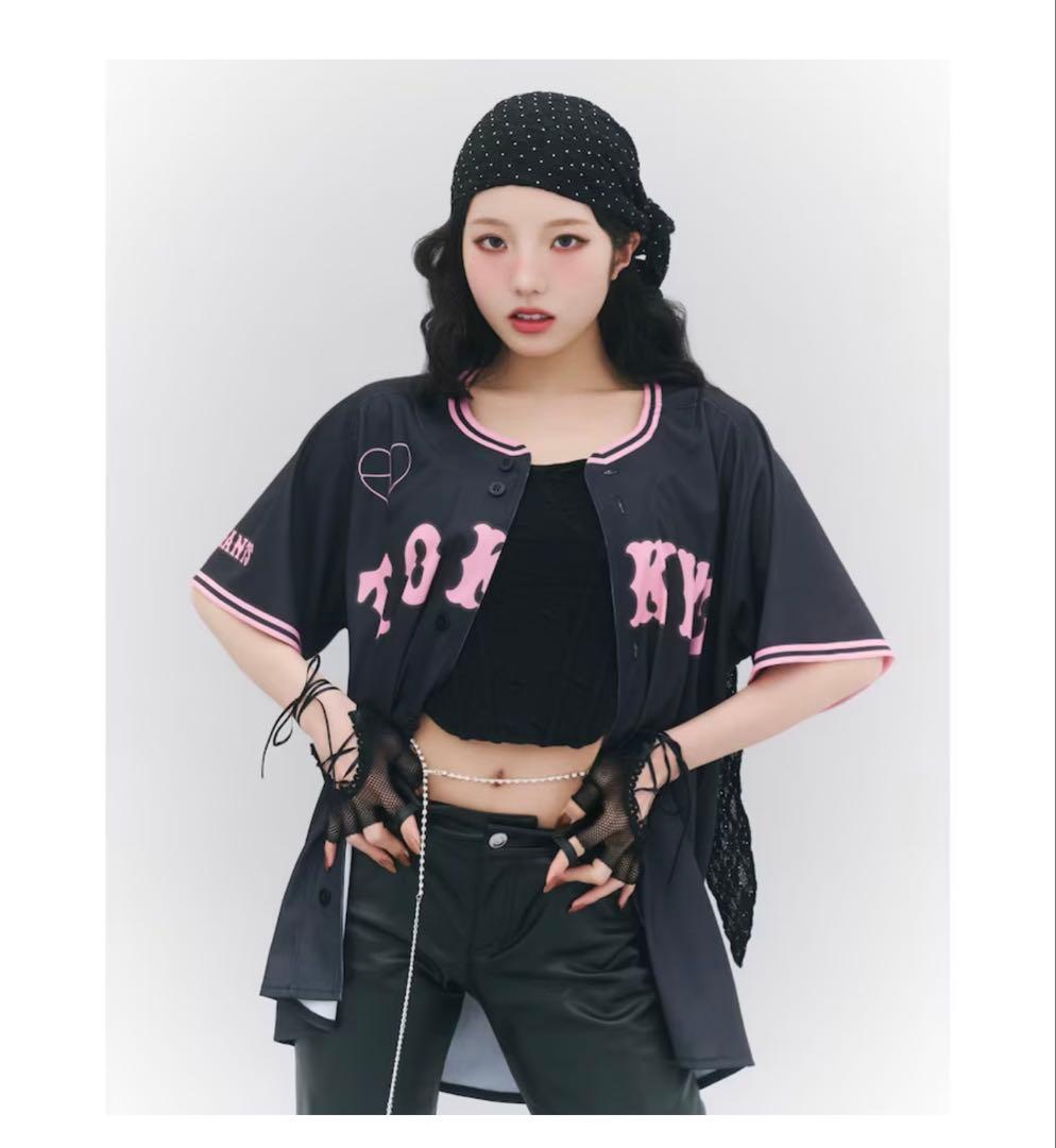 読売ジャイアンツ×BLACKPINK ブラック ユニホーム XL