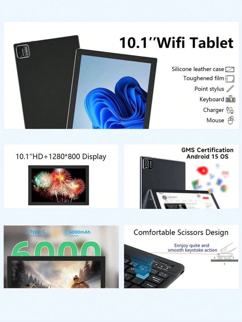 Coopers CP20 タブレット 16GB RAM 128GB ROM