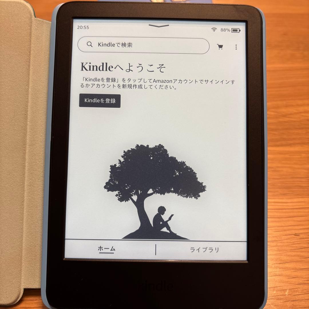 Amazon Kindle キッズモデル 16GB ホエール柄カバー付き
