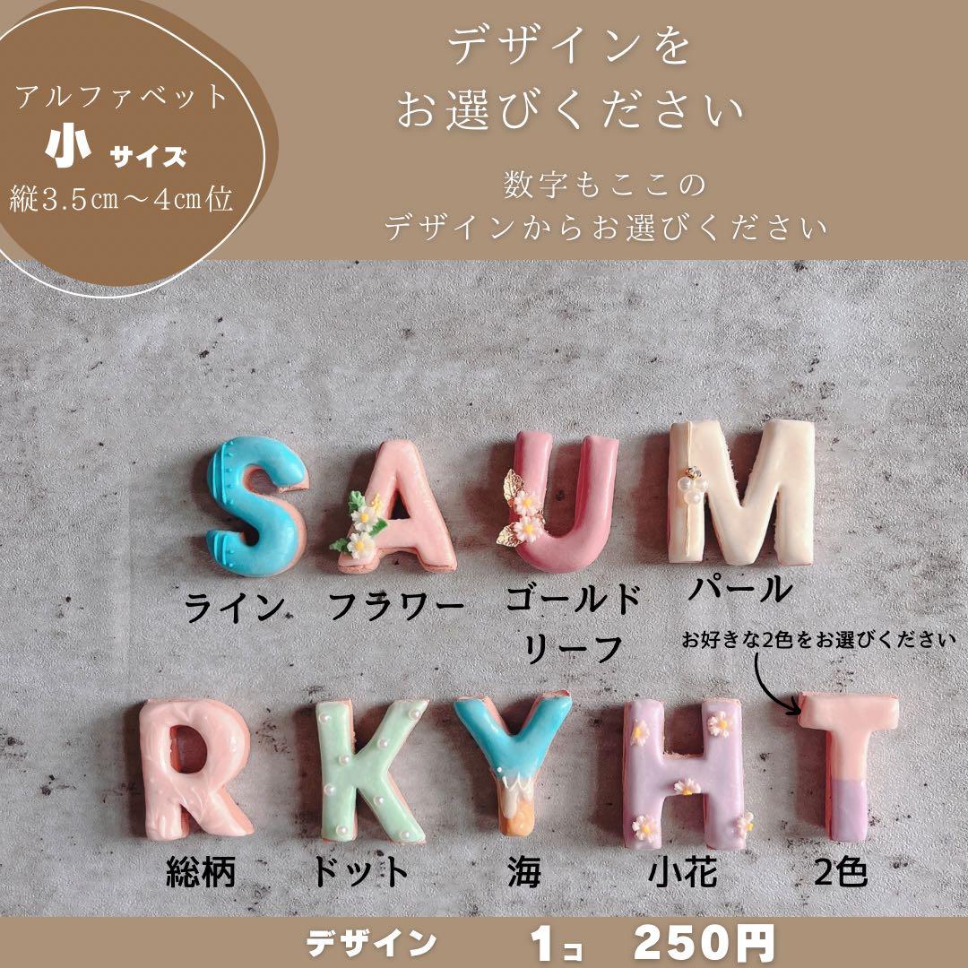 ririページ　クレイケーキ　名前フェイクアイシングクッキーオーダー