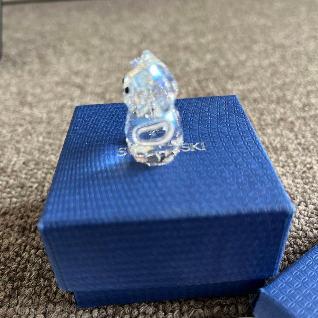 スワロフスキー　招き猫　置物　ラッキーキャット