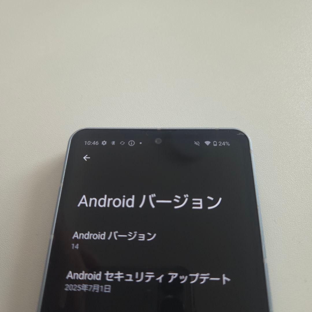 AQUOS Sense7 アンドロイド14 シムフリー 726
