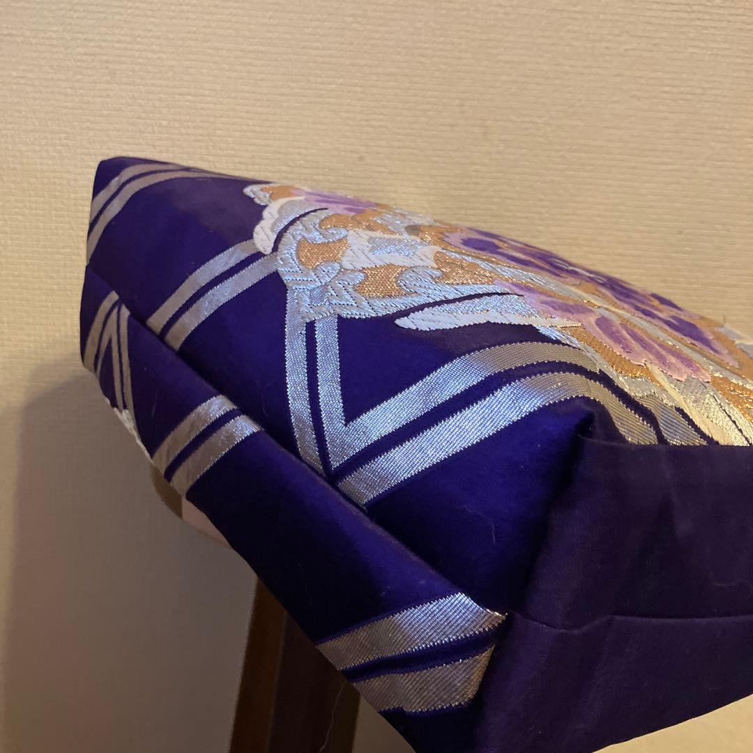 ハンドメイド　帯リメイク　がま口　バッグ