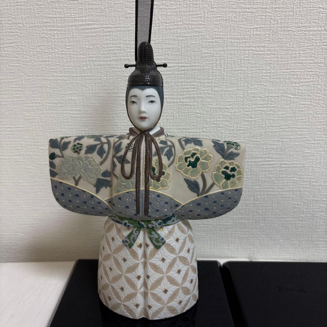 リヤドロ LLADRO 「立ち雛人形」 桃の節句！元箱付き！台座付き！