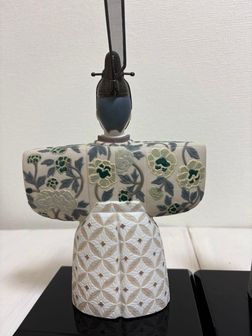 リヤドロ LLADRO 「立ち雛人形」 桃の節句！元箱付き！台座付き！