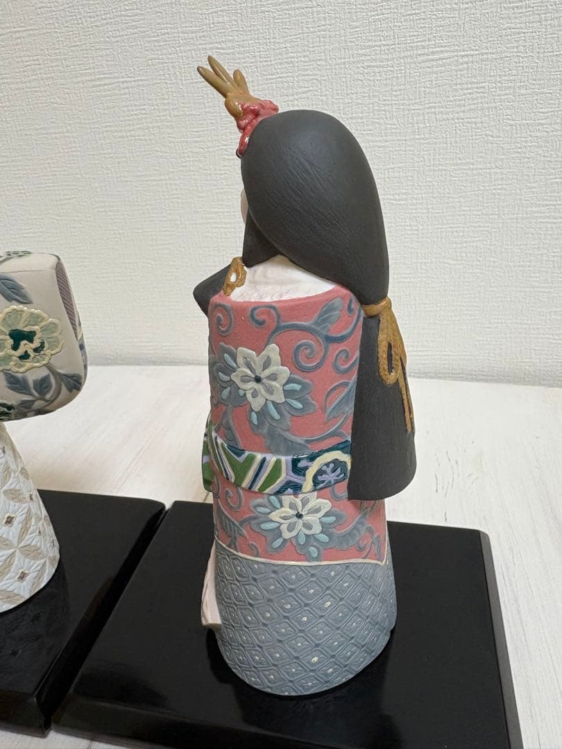 リヤドロ LLADRO 「立ち雛人形」 桃の節句！元箱付き！台座付き！