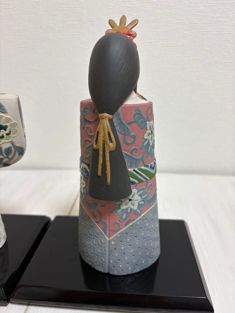 リヤドロ LLADRO 「立ち雛人形」 桃の節句！元箱付き！台座付き！