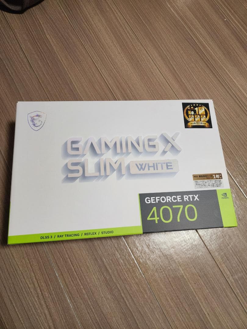 グラフィックボード・グラボ・ビデオカード MSI GeForce RTX 4070 Gaming X Slim