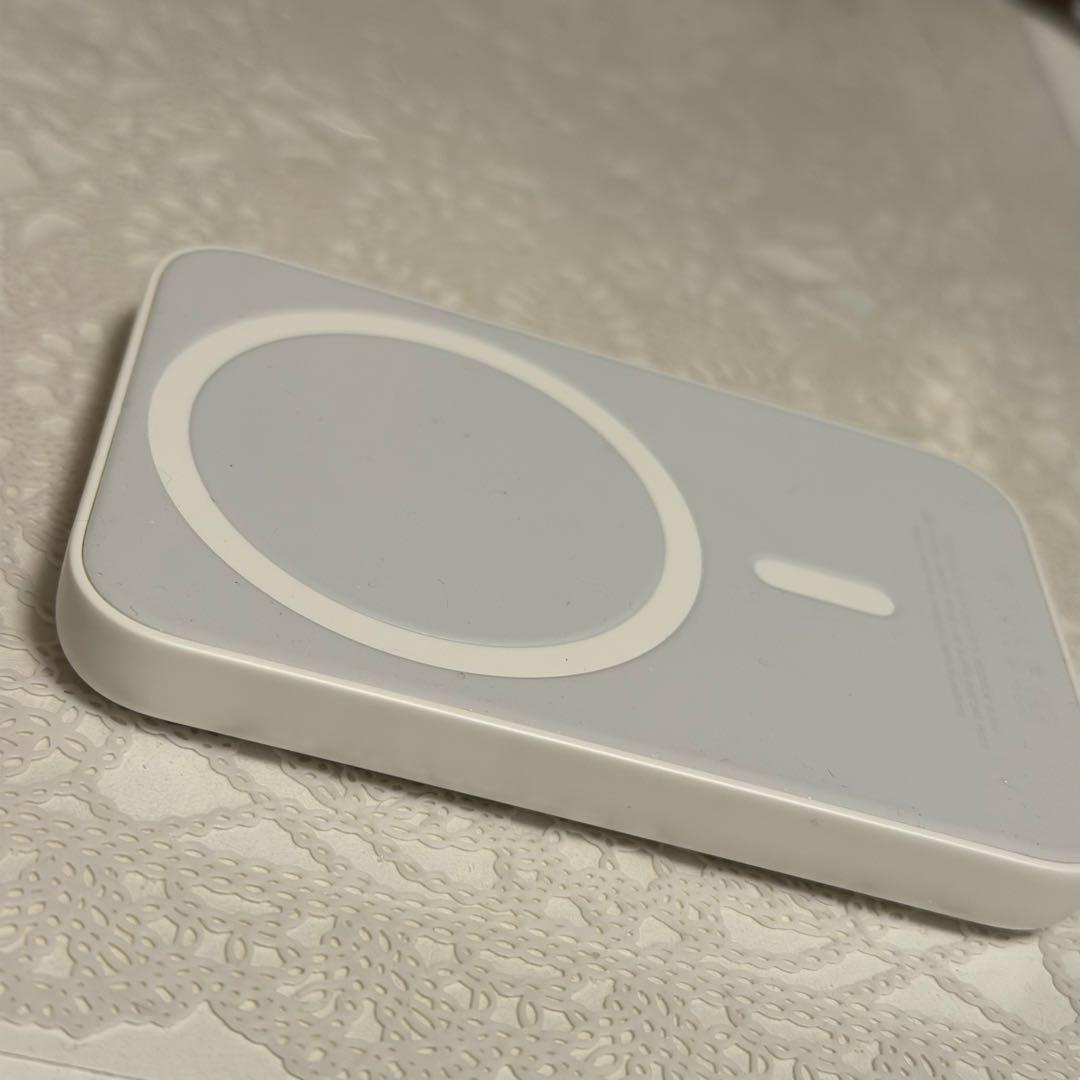 Apple ホワイト MagSafe モバ充 磁石