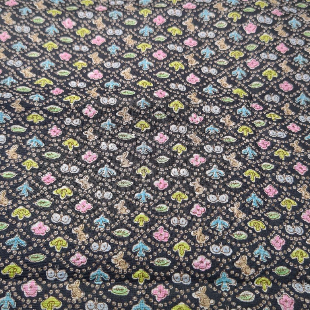 カラフルフリルバッグ…ユキエモン＆刺繍入りヌビキルト…他２点お纏め